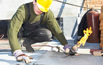 Achfary flat roof construction
